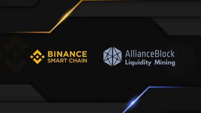 Binance Endorses Liquidity Mining Program with AllianceBlock